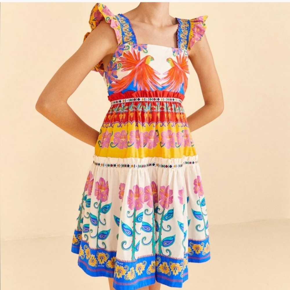 Farm Rio Garden Minidress